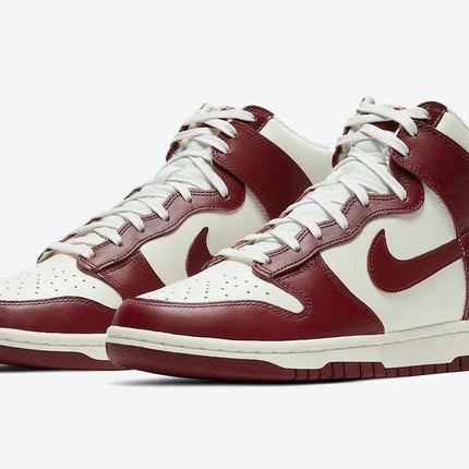Men's Nike Dunk High Team Red Shoes