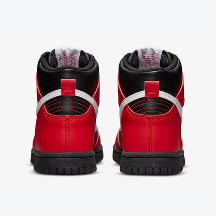 Men's Nike Dunk High University Red & Black Shoes