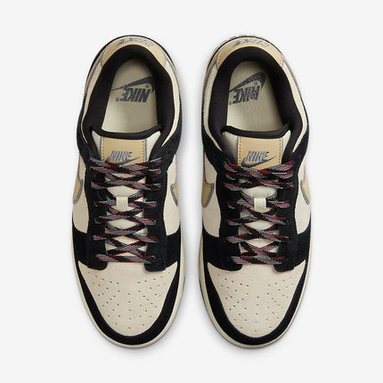 Men's Nike Dunk Low Black Suede Shoes