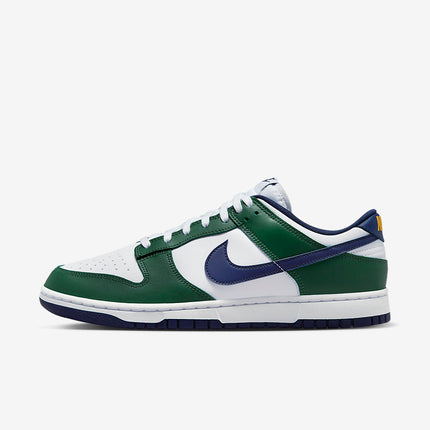 Men's Nike Dunk Low Fir Midnight Navy Shoes
