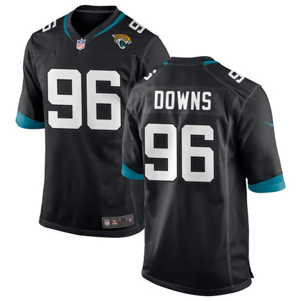 Ethan Downs Jacksonville Jaguars 2025 Game Jersey - Black