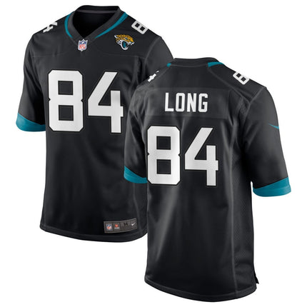 Hunter Long Jacksonville Jaguars 2025 Game Jersey - Black