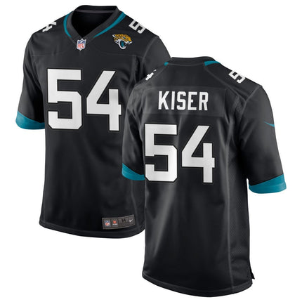Jack Kiser Jacksonville Jaguars 2025 Game Jersey - Black