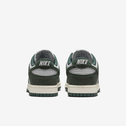 Men's Nike Dunk Low Green Suede Shoes