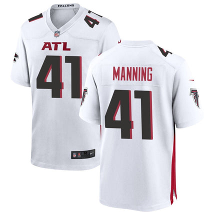 Dontae Manning Atlanta Falcons 2025 Game Jersey - White