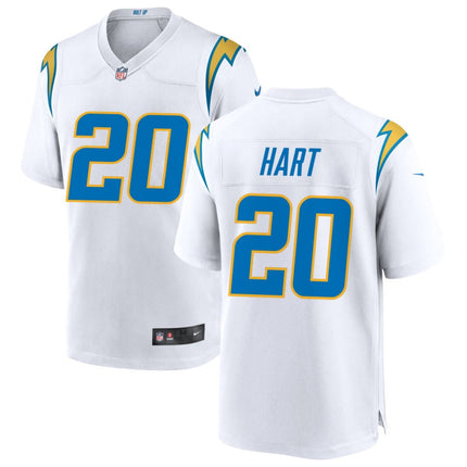 Cam Hart Los Angeles Chargers 2025 Game Jersey - White