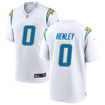 Daiyan Henley Los Angeles Chargers 2025 Game Jersey - White