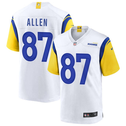 Davis Allen Los Angeles Rams 2025 Alternate Jersey - White