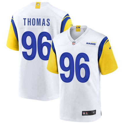 Keir Thomas Los Angeles Rams 2025 Alternate Jersey - White