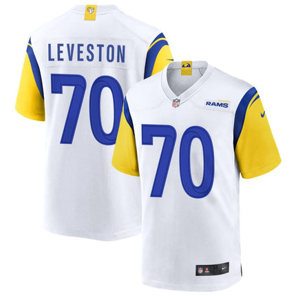 KT Leveston Los Angeles Rams 2025 Alternate Jersey - White