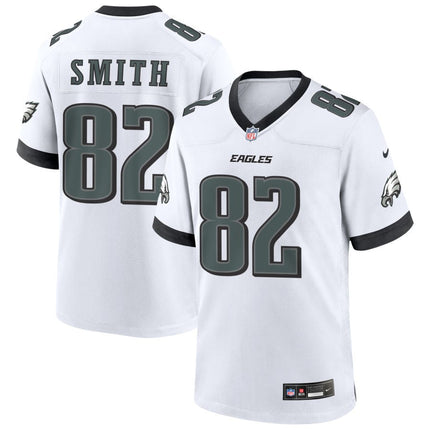 Ainias Smith Philadelphia Eagles 2025 Game Jersey - White