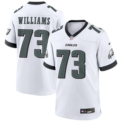 Cameron Williams Philadelphia Eagles 2025 Game Jersey - White
