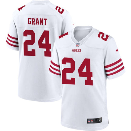 Richie Grant San Francisco 49ers 2025 Game Player Jersey - White