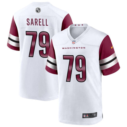 Foster Sarell Washington Commanders 2025 Game Player Jersey - White