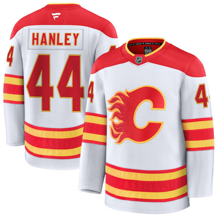 Joel Hanley Calgary Flames 2025 Away Jersey - White