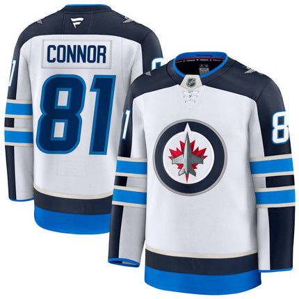 Kyle Connor Winnipeg Jets 2025 Away Jersey - White