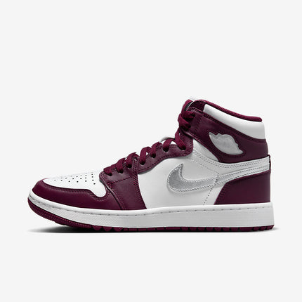 Men's Air Jordan 1 High Golf 'Bordeaux' Shoes