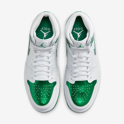 Men's Air Jordan 1 High Golf 'Metallic Green' Shoes