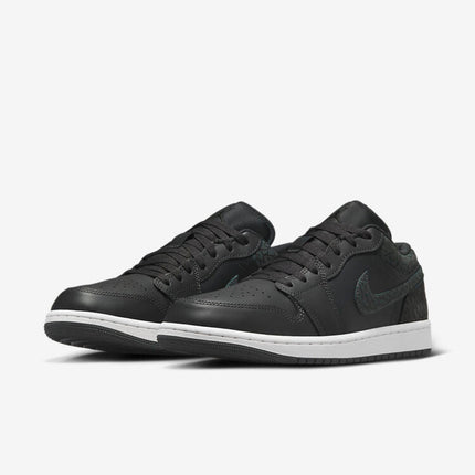 Men's Air Jordan 1 Low 'Black Elephant' Shoes