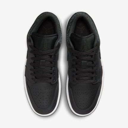 Men's Air Jordan 1 Low 'Black Elephant' Shoes