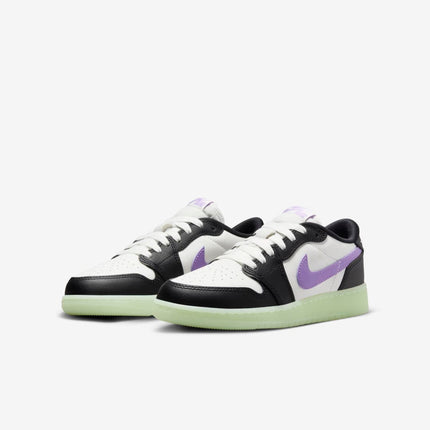 Men's Air Jordan 1 Low 'Black Raspberry' Shoes