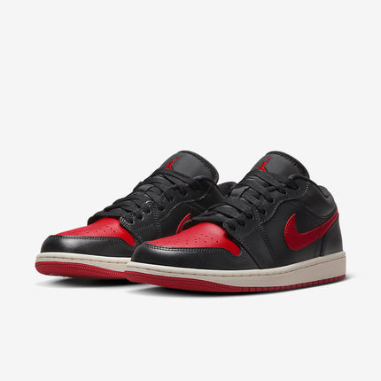 Men's Air Jordan 1 Low 'Bred Sail' Shoes