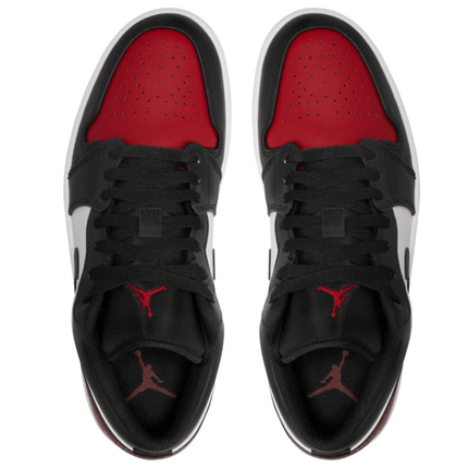 Men's Air Jordan 1 Low 'Bred Toe' Shoes