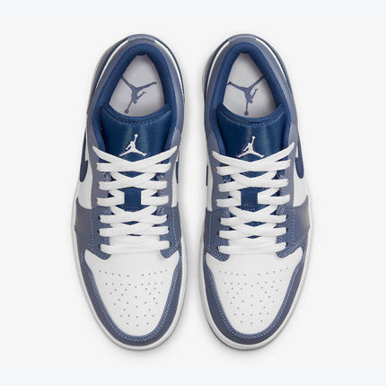 Men's Air Jordan 1 Low 'Cool Blue' Shoes