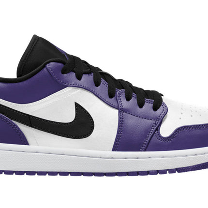 Men's Air Jordan 1 Low 'Court Purple' Shoes