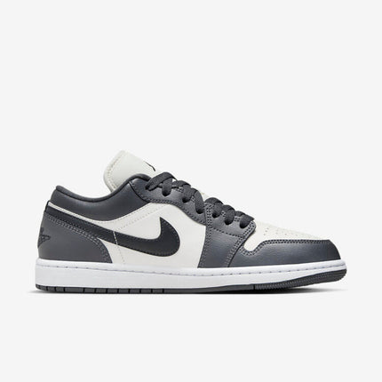 Men's Air Jordan 1 Low 'Dark Grey' Shoes