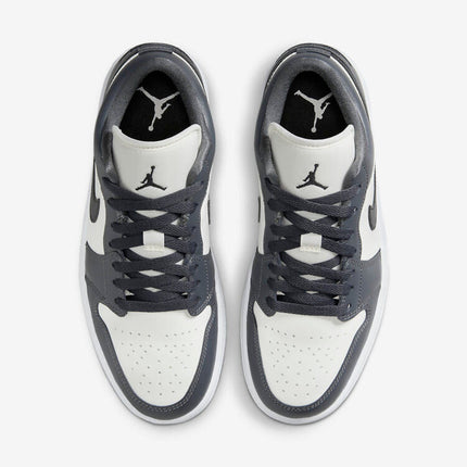 Men's Air Jordan 1 Low 'Dark Grey' Shoes