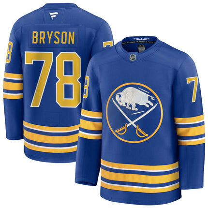 Jacob Bryson Buffalo Sabres 2025 Home Jersey - Royal