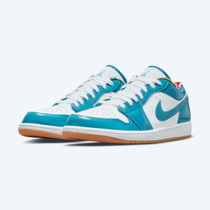 Men's Air Jordan 1 Low 'Light Teal' Shoes