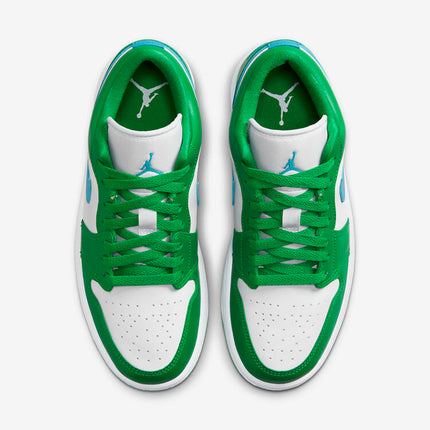Men's Air Jordan 1 Low 'Lucky Green' Shoes