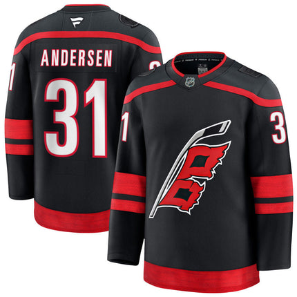 Frederik Andresen Carolina Hurricanes 2025 Home Jersey - Black