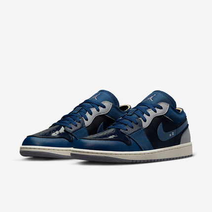 Men's Air Jordan 1 Low ' Obsidian ' Shoes