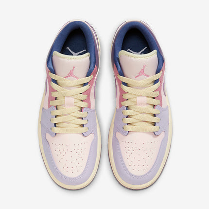 Men's Air Jordan 1 Low 'Pink Purple' Shoes