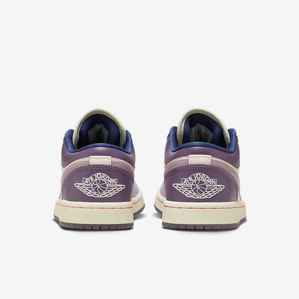 Men's Air Jordan 1 Low 'Pink Purple' Shoes