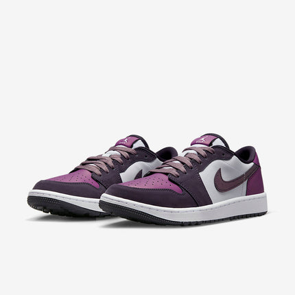 Men's Air Jordan 1 Low 'Purple Smoke' Shoes