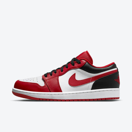 Men's Air Jordan 1 Low 'Reverse Black Toe' Shoes