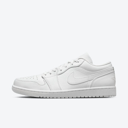 Men's Air Jordan 1 Low 'Triple White' Shoes