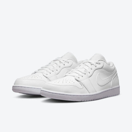 Men's Air Jordan 1 Low 'Triple White' Shoes