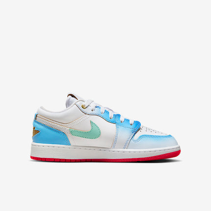 Men's Air Jordan 1 Low 'White Game Royal' Shoes
