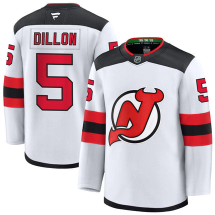 Brenden Dillon New Jersey Devils 2025 Away Jersey - White
