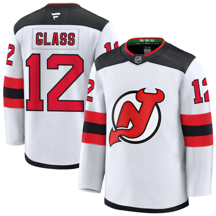 Cody Glass New Jersey Devils 2025 Away Jersey - White