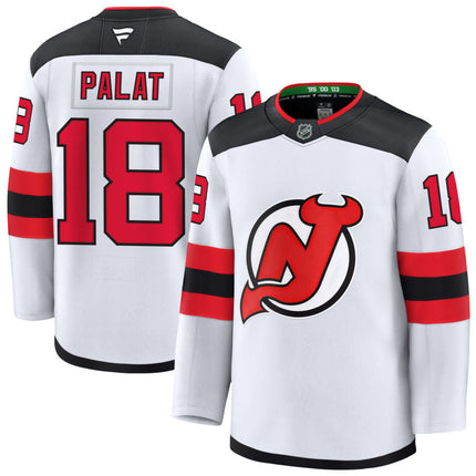 Ondrej Palat New Jersey Devils 2025 Away Jersey - White