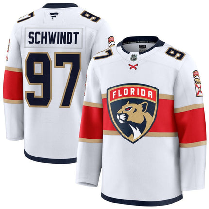 Kai Schwindt Florida Panthers 2025 Away Jersey - White
