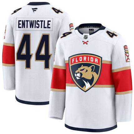 MacKenzie Entwistle Florida Panthers 2025 Away Jersey - White