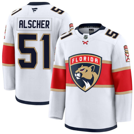 Marek Alscher Florida Panthers 2025 Away Jersey - White