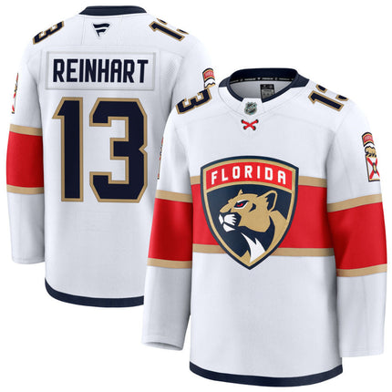 Sam Reinhart Florida Panthers 2025 Away Jersey - White